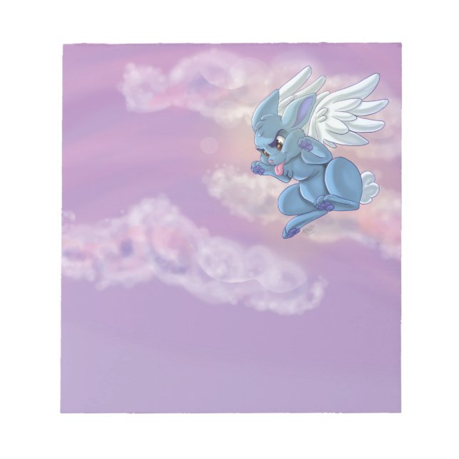 Angel Bunny Notizblock (Vorderseite)