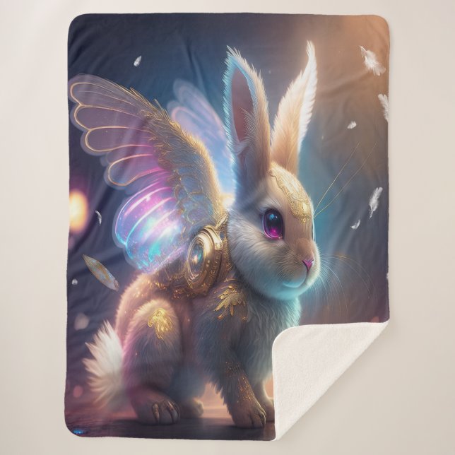 Angel Bunny Sherpadecke (Vorderseite)