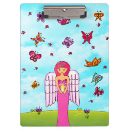 Angel Butterfly Klemmbrett