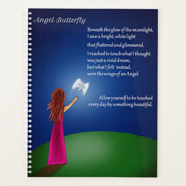 Angel Butterfly Planner Planer (Vorderseite)