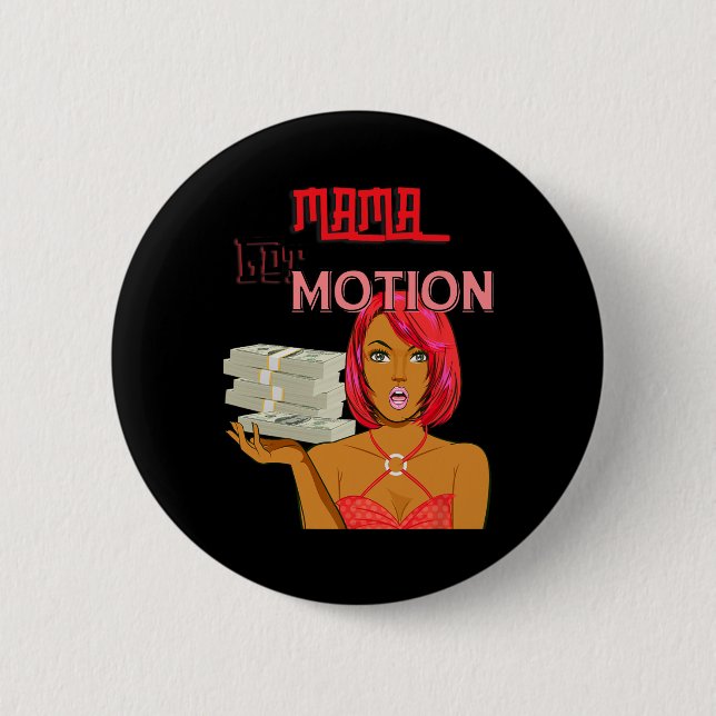 Angel Byby Mama Got Motion Mama Mama Mütter Day Button (Vorderseite)
