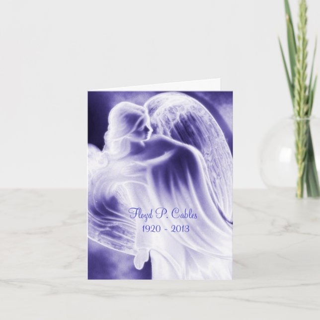 Angel Carte de remerciements (Devant)