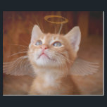 Angel Cat Wrapping Paper Geschenkpapier<br><div class="desc">Angel Cat Wrapping Paper</div>