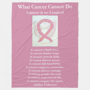 Angel Chemo Blanket Fleecedecke