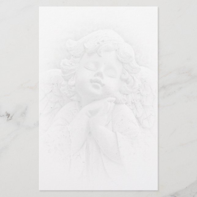 Angel Cherub Stationery Briefpapier (Vorderseite)