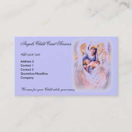 Angel Child Care Business Card Visitenkarte