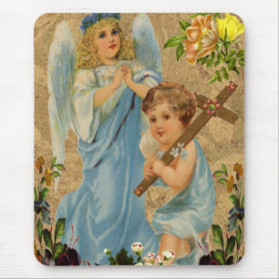 Angel Children Mouse Pad Mousepad