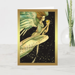 Angel Christmas Card - Die Grüße der Saison Feiertagskarte