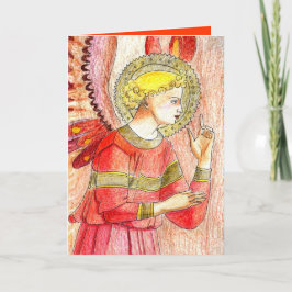 Angel Christmas Card Feiertagskarte