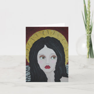 Angel Christmas Card Feiertagskarte