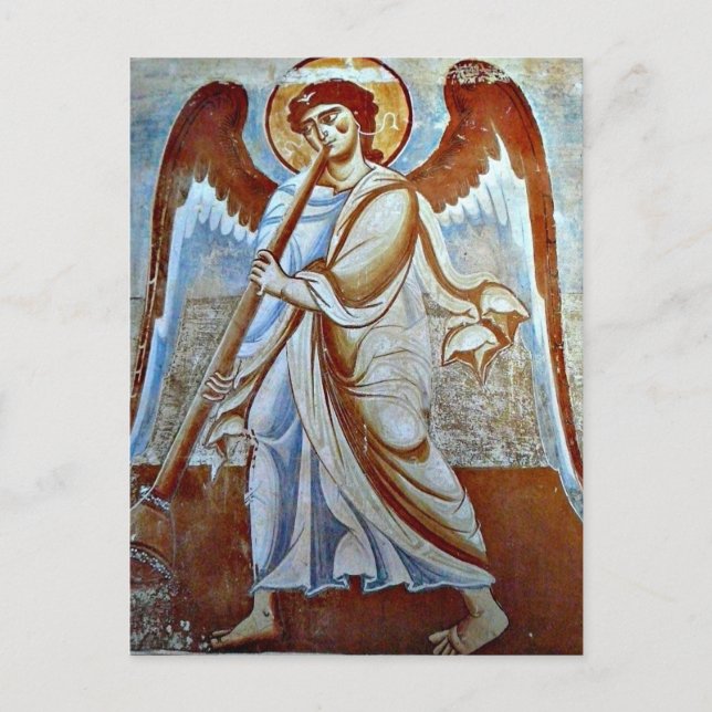 Angel Christmas Postkarte (Vorderseite)