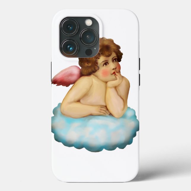 Angel Cloud Cupid Case-Mate iPhone Hülle (Rückseite)