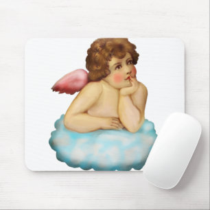 Angel Cloud Cupid Mousepad