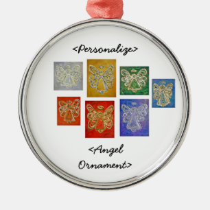 Angel Color Series Ornament Kundenspezifische Begr
