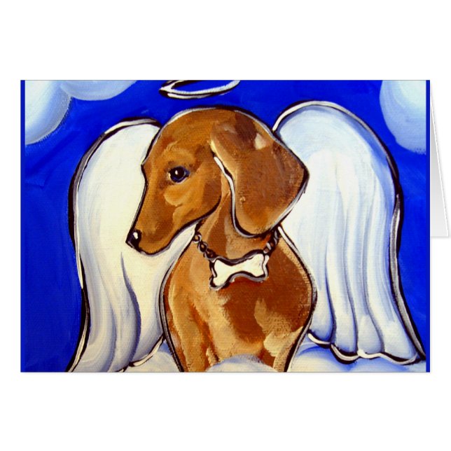 Angel Dachshund (Devant horizontal)