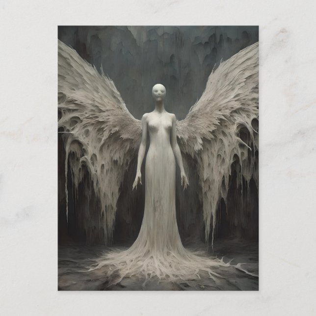Angel Dark Fantasy Postkarte (Vorderseite)