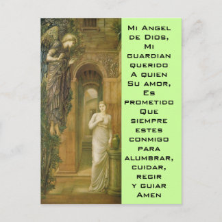 Angel de Dios Postkarte