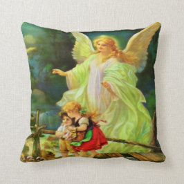 Angel De La Guarda Almohada y Oracion Kissen