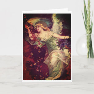ANGEL DE NOËL POUR NOËL OU CARTE DE TOUT TEMPS