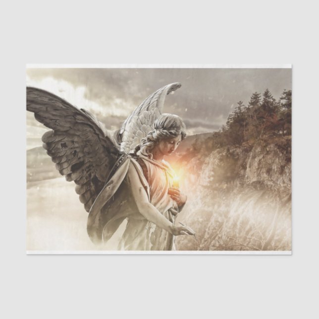 Angel Decoupage 10x15 Seidenpapier (Vorderseite)