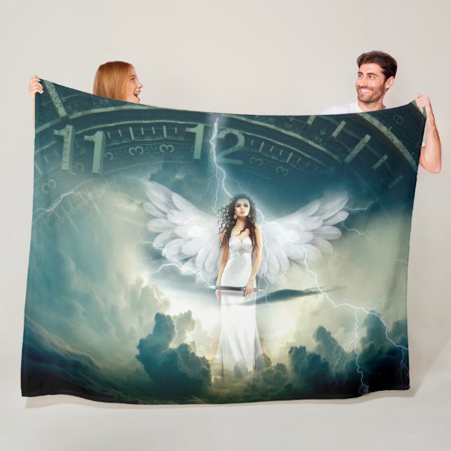 ANGEL DER ZEIT FLEECEDECKE (Beispiel)