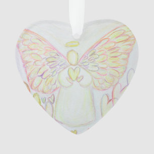 Angel des Coeurs Art Cadeau de vacances Ornament