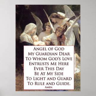 Angel des Gottgebet Poster
