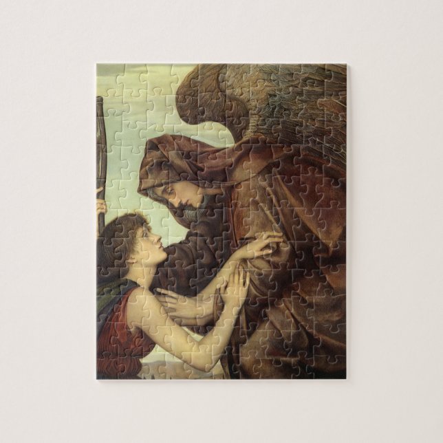 Angel des Todes von Evelyn De Morgan (Vertikal)
