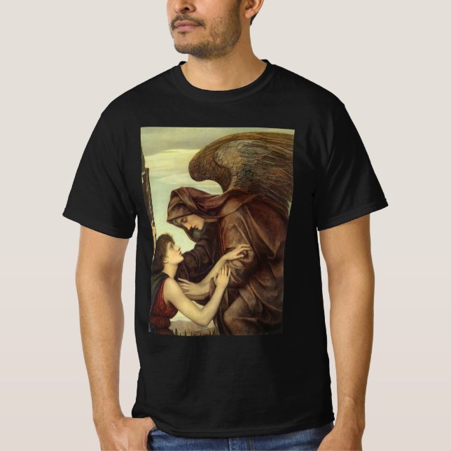 Angel des Todes von Evelyn De Morgan T-Shirt (Vorderseite)