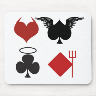 ANGEL DEVIL CARD ANZUG MOUSEPAD