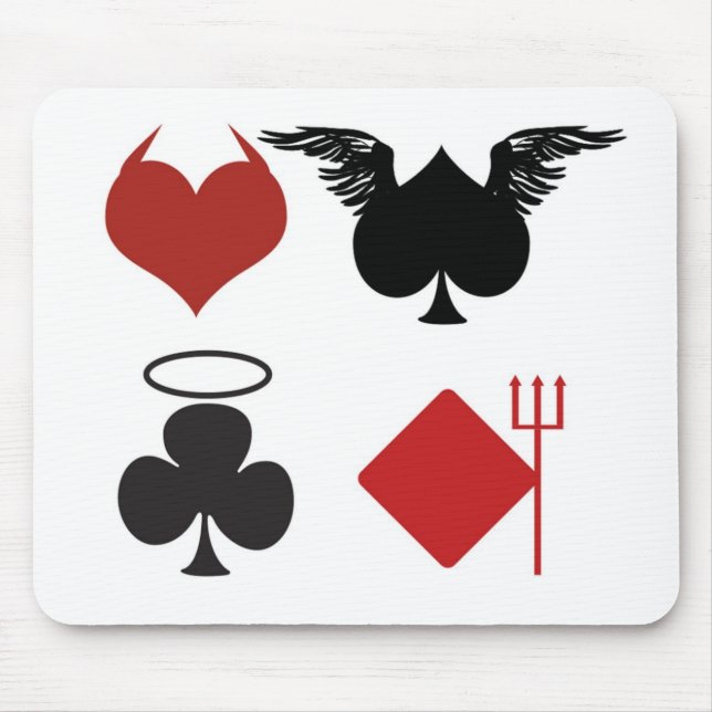 ANGEL DEVIL CARD ANZUG MOUSEPAD (Vorne)