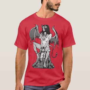Angel Devil Satan Goth Grunge Demon Gothische Frau T-Shirt