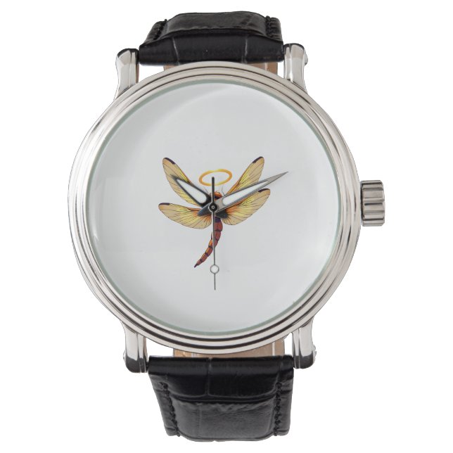 Angel Dragonfly Armbanduhr (Vorderseite)