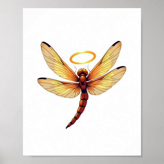 Angel Dragonfly Poster (Vorne)