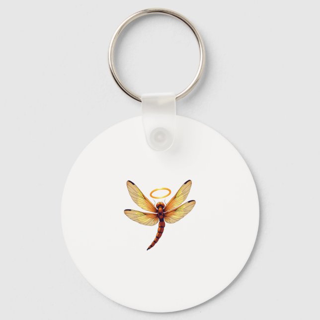 Angel Dragonfly Schlüsselanhänger (Vorderseite)