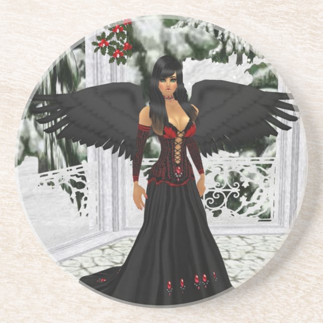 Angel Du Dessous de verre Sombre (Devant)