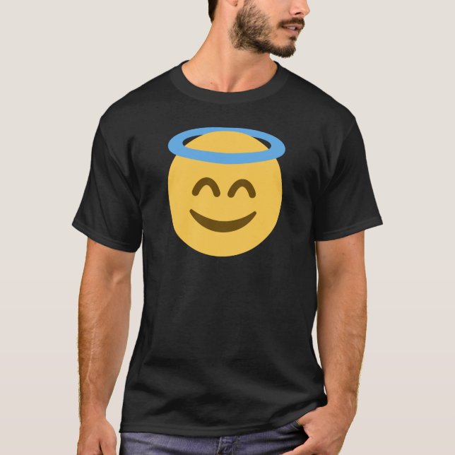 Angel Emoji T-Shirt (Vorderseite)