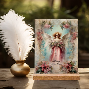 Angel En Rouge Gown Vintage Style