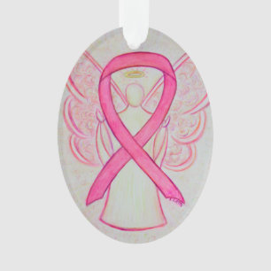 Angel-Engel-Zieranhänger mit rosa Bewusstsein Ornament