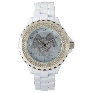 Angel Eros in der Liebe Armbanduhr