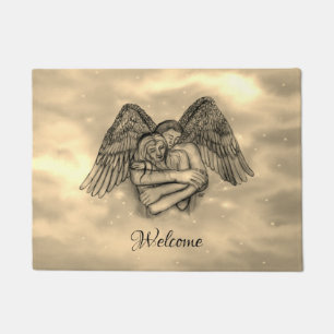 Angel Eros in der Liebe Fußmatte