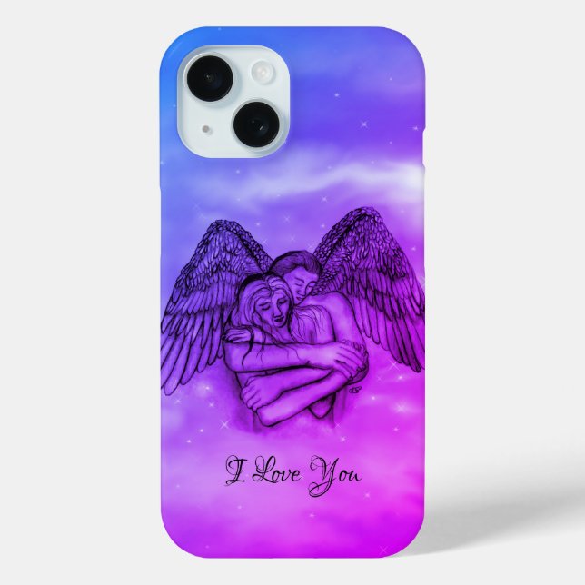 Angel Eros in der Liebe, ich Liebe Sie Case-Mate iPhone Hülle (Rückseite)