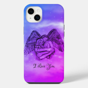 Angel Eros in der Liebe, ich Liebe Sie iPhone 14 Plus Hülle