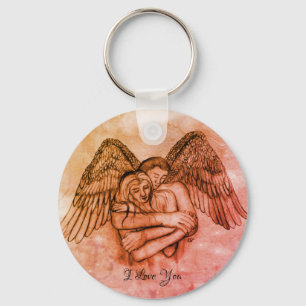 Angel Eros in der Liebe, ich Liebe Sie Schlüsselanhänger
