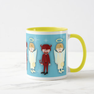 Angel et Devil Mug
