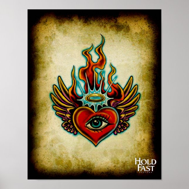 Angel Eye beobachten Poster (Vorne)