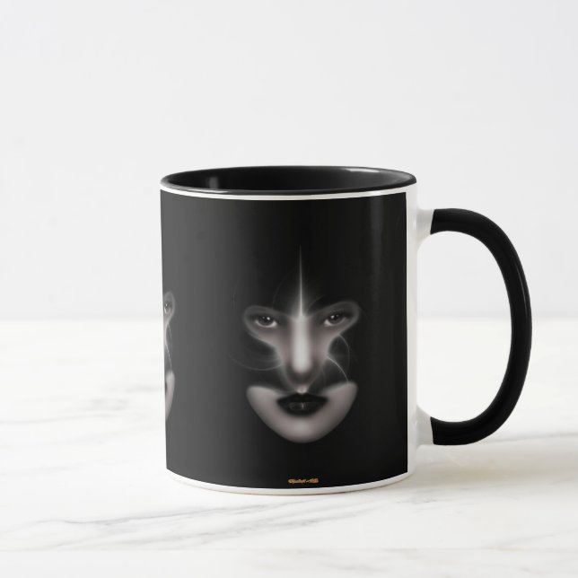 Angel Eyes Custom Printing Ringer Tasse (Rechts)