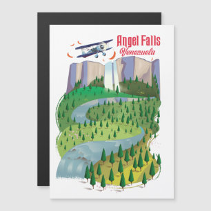 Angel Falls Venezuela Magnetkarte