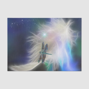 Angel Feather und Dragonfly Seidenpapier