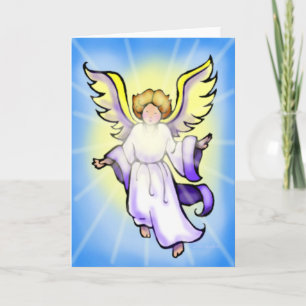 Angel Feiertagskarte